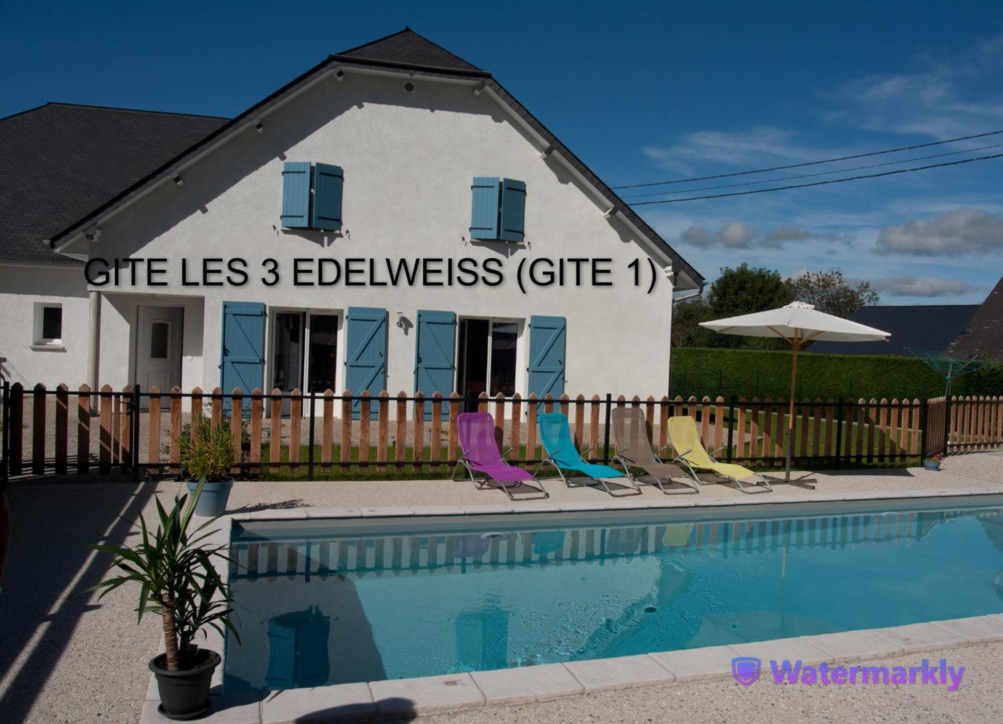 Les 3 Edelweiss - Gite 1 Ou Gite 2 อเรตต์ ภายนอก รูปภาพ