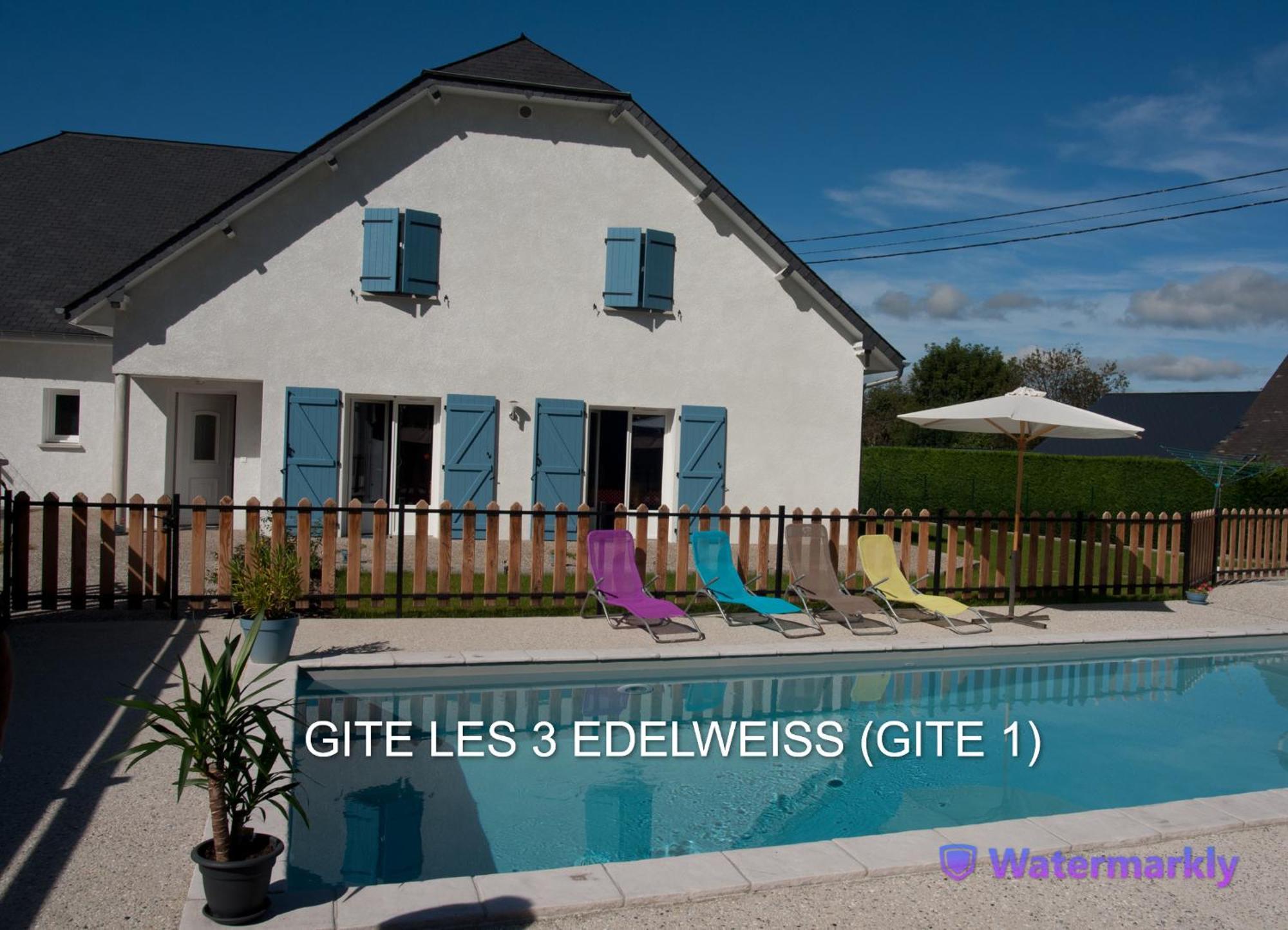 Les 3 Edelweiss - Gite 1 Ou Gite 2 อเรตต์ ภายนอก รูปภาพ