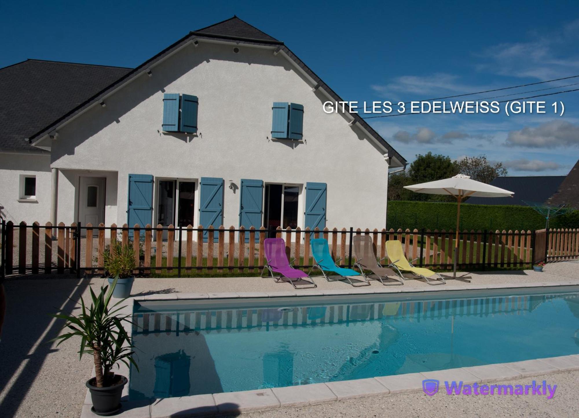 Les 3 Edelweiss - Gite 1 Ou Gite 2 อเรตต์ ภายนอก รูปภาพ